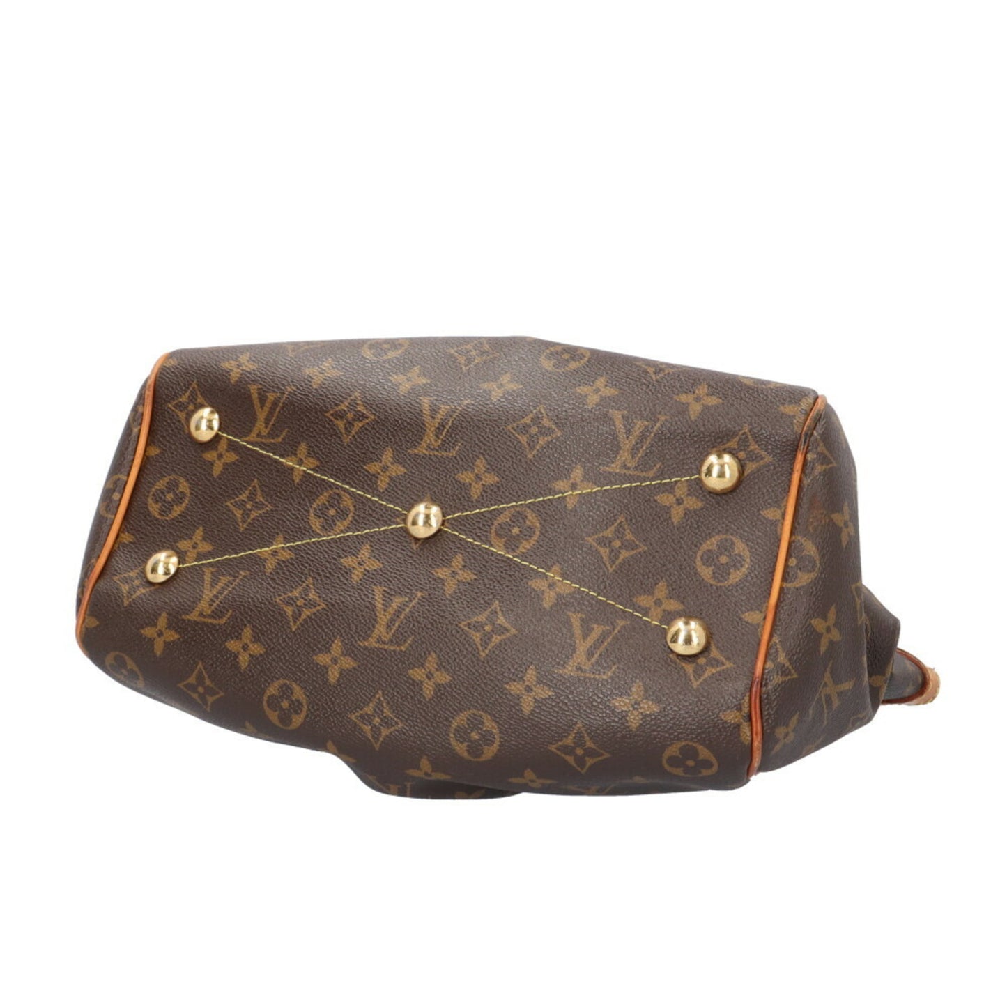 Louis Vuitton Tivoli, Brown, Canvas, handbag