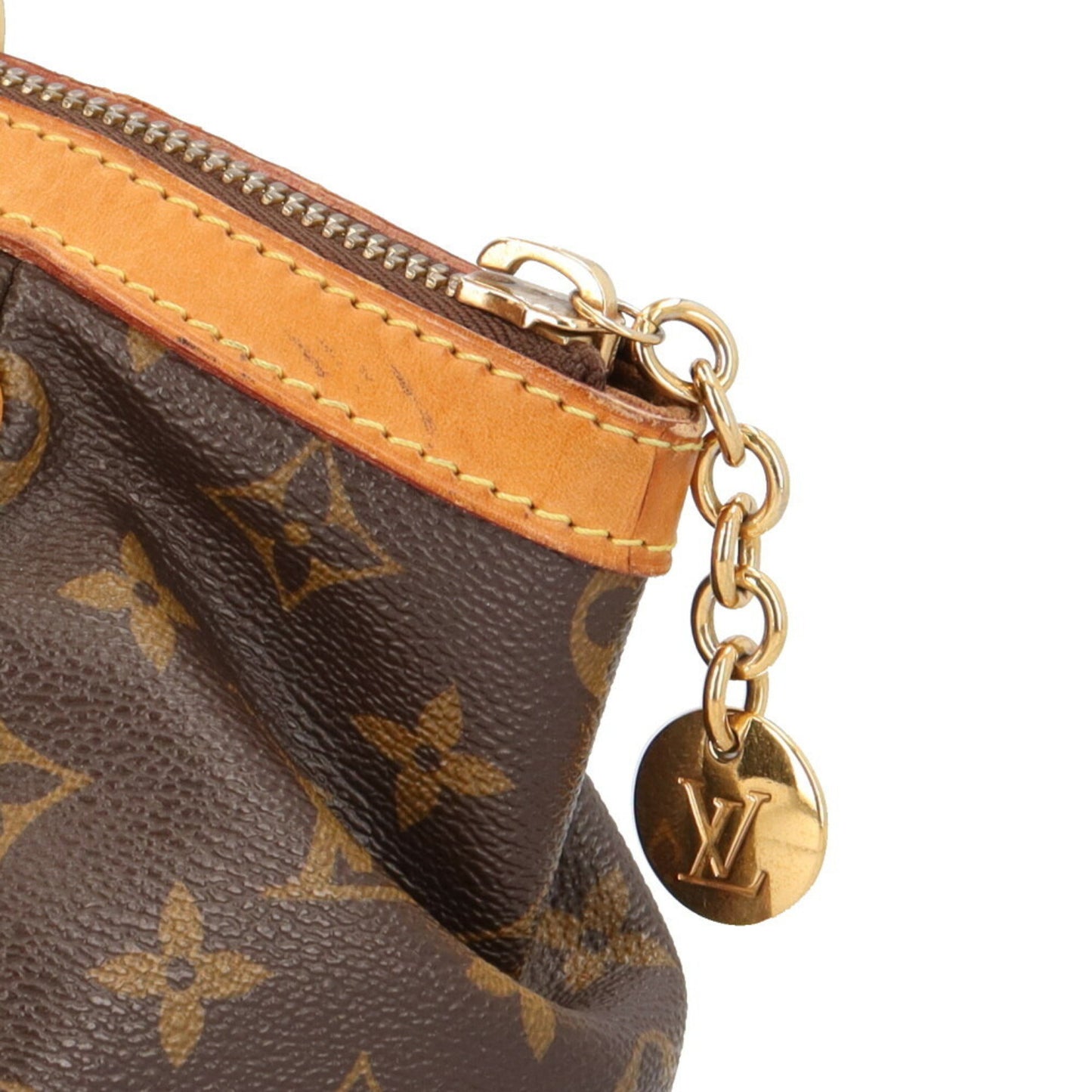 Louis Vuitton Tivoli, Brown, Canvas, handbag