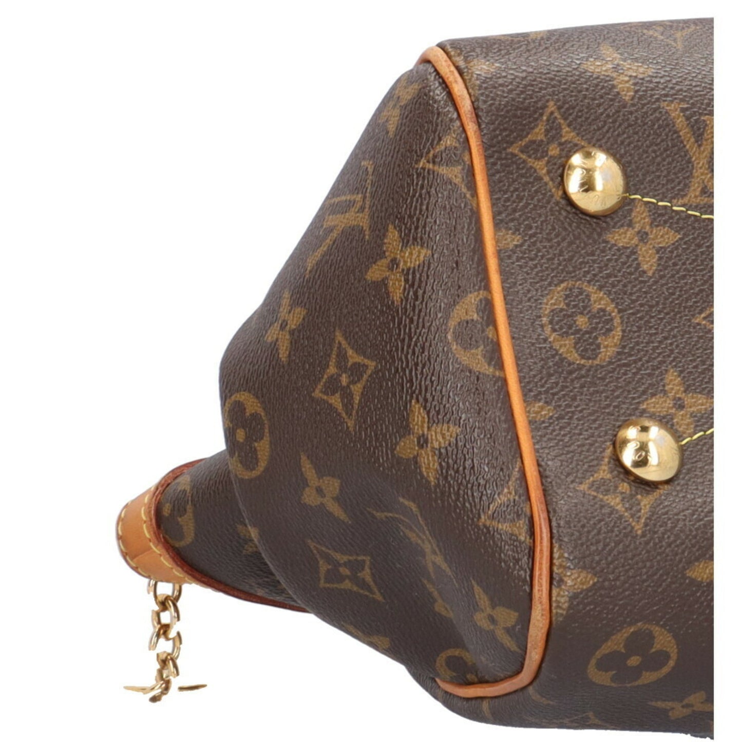 Louis Vuitton Tivoli, Brown, Canvas, handbag