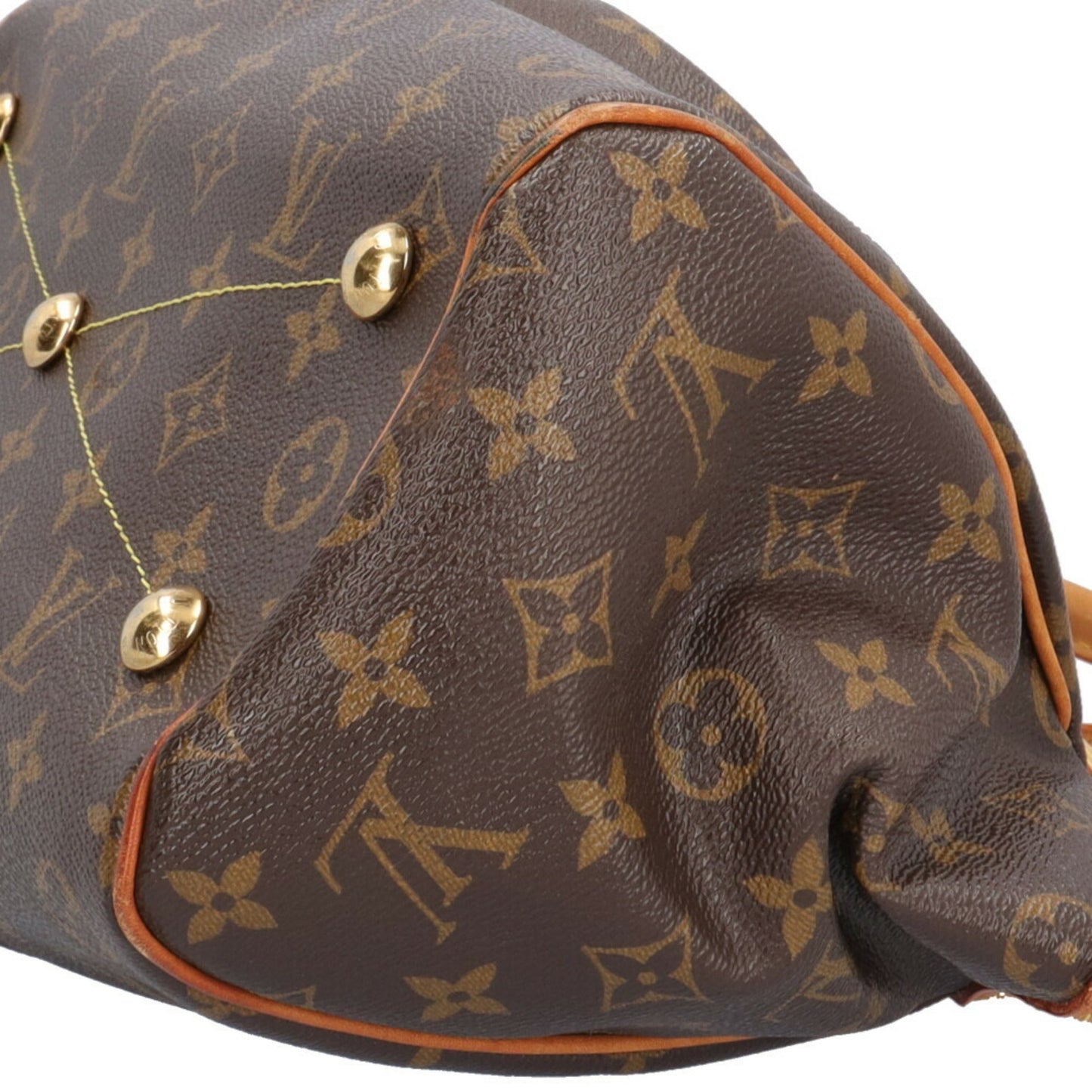 Louis Vuitton Tivoli, Brown, Canvas, handbag