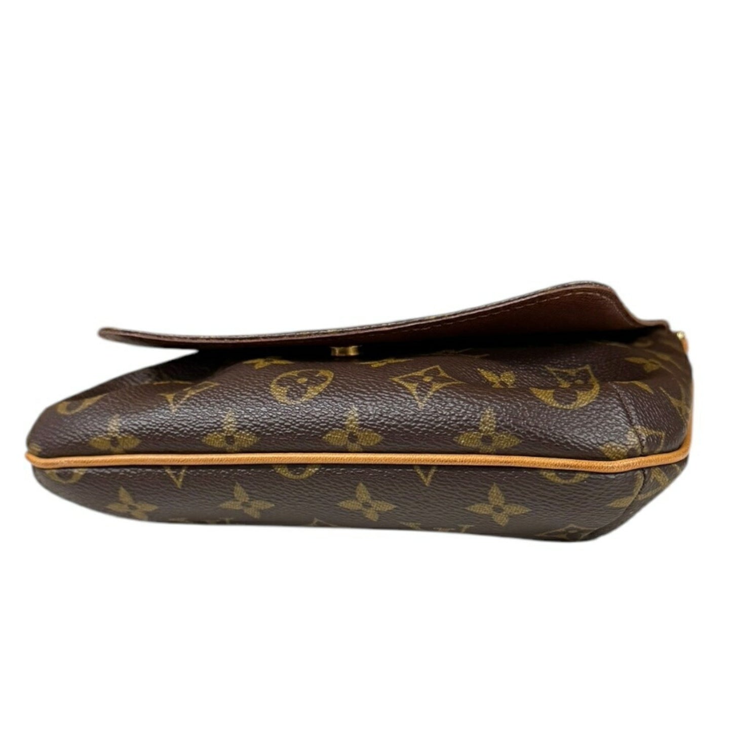 Louis Vuitton Musette Salsa, Brown, Canvas, shoulder