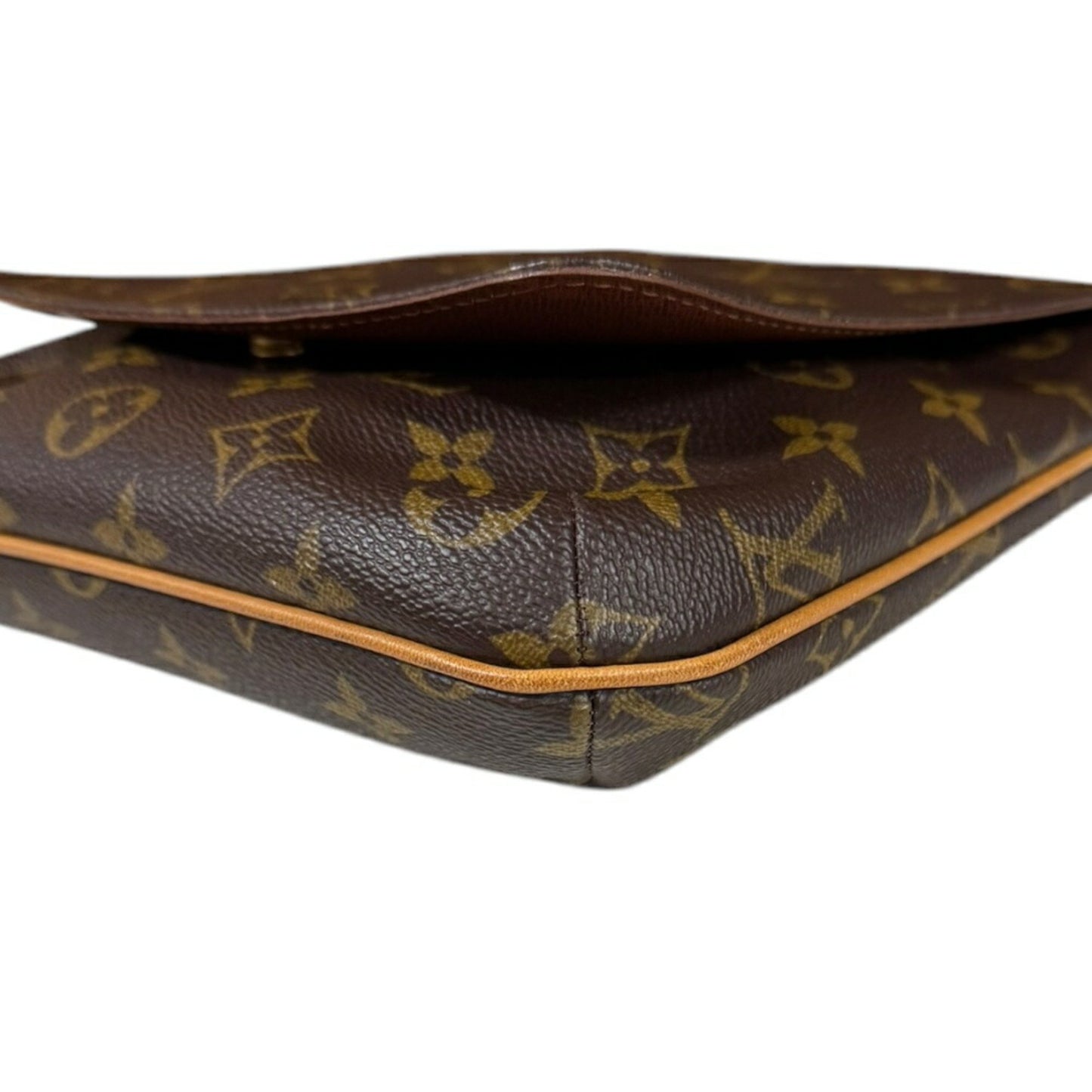 Louis Vuitton Musette Salsa, Brown, Canvas, shoulder