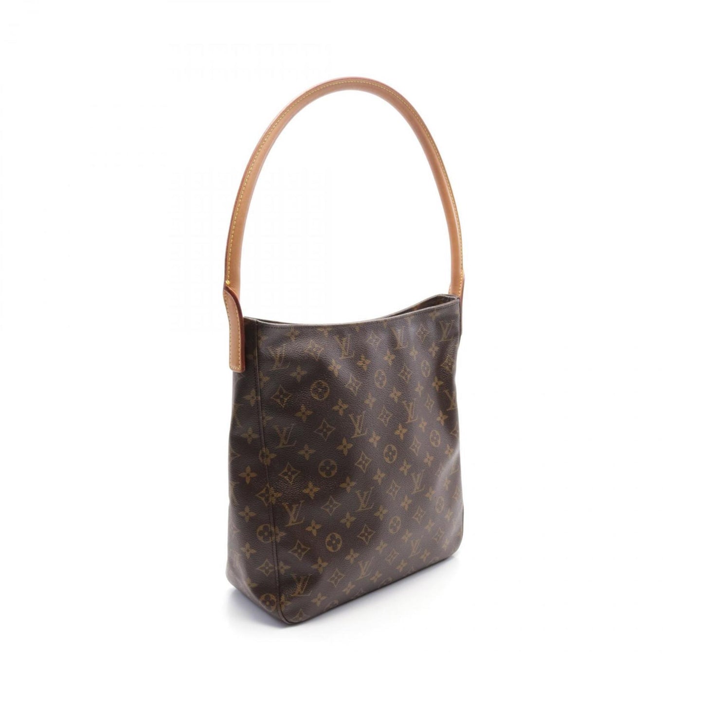 Louis Vuitton Looping GM, Brown, Canvas, shoulder
