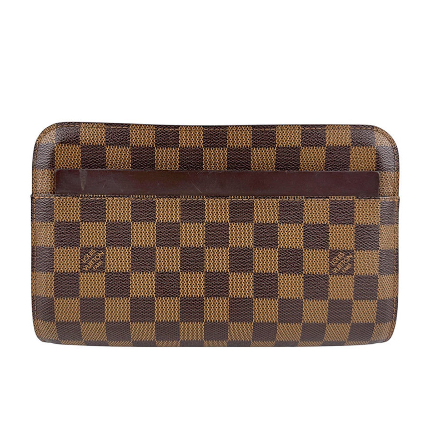 Louis Vuitton Saint Louis, Brown, Canvas, clutch