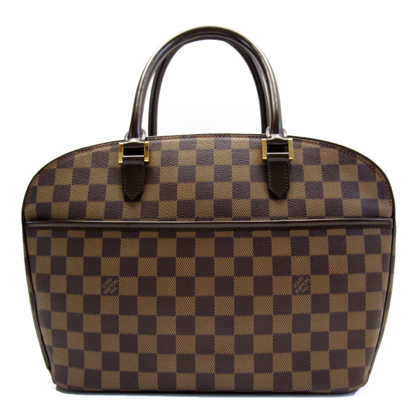 Louis Vuitton Sarria, Brown, Canvas, handbag