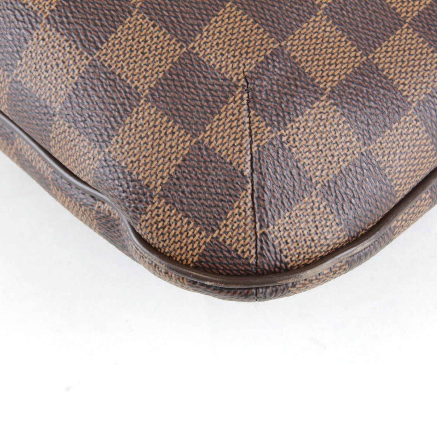 Louis Vuitton Bloomsbury, Brown, Canvas, shoulder