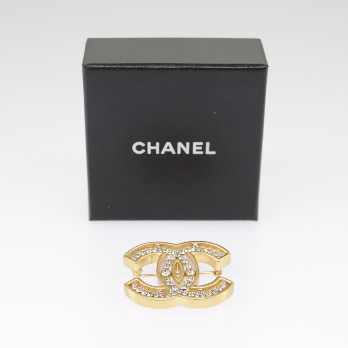 Chanel Coco Mark, Gold, Gold Plated, brooch