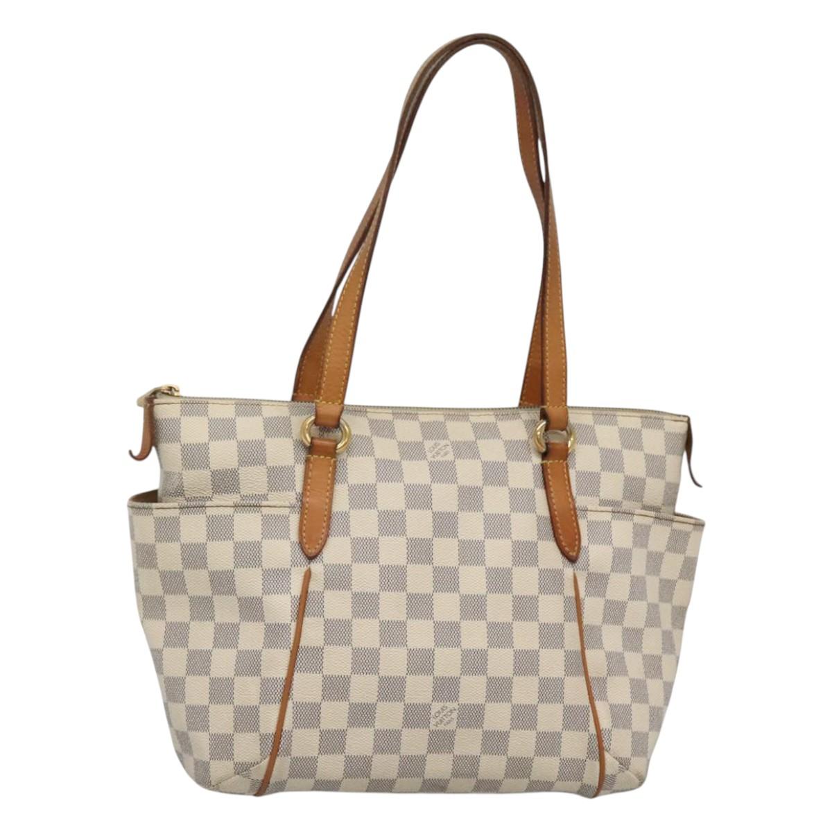 Louis Vuitton Totally, Beige, Canvas, tote