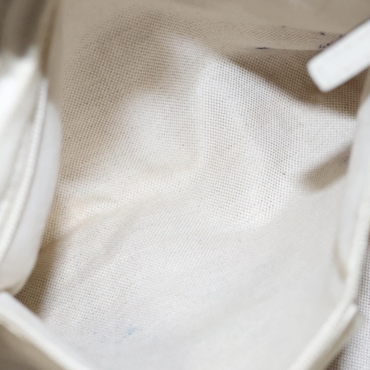 Gucci Sukey, White, Canvas, tote