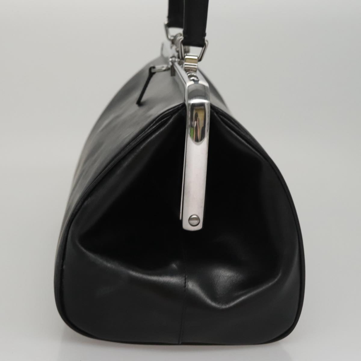 Prada Flame, Black, Leather, handbag