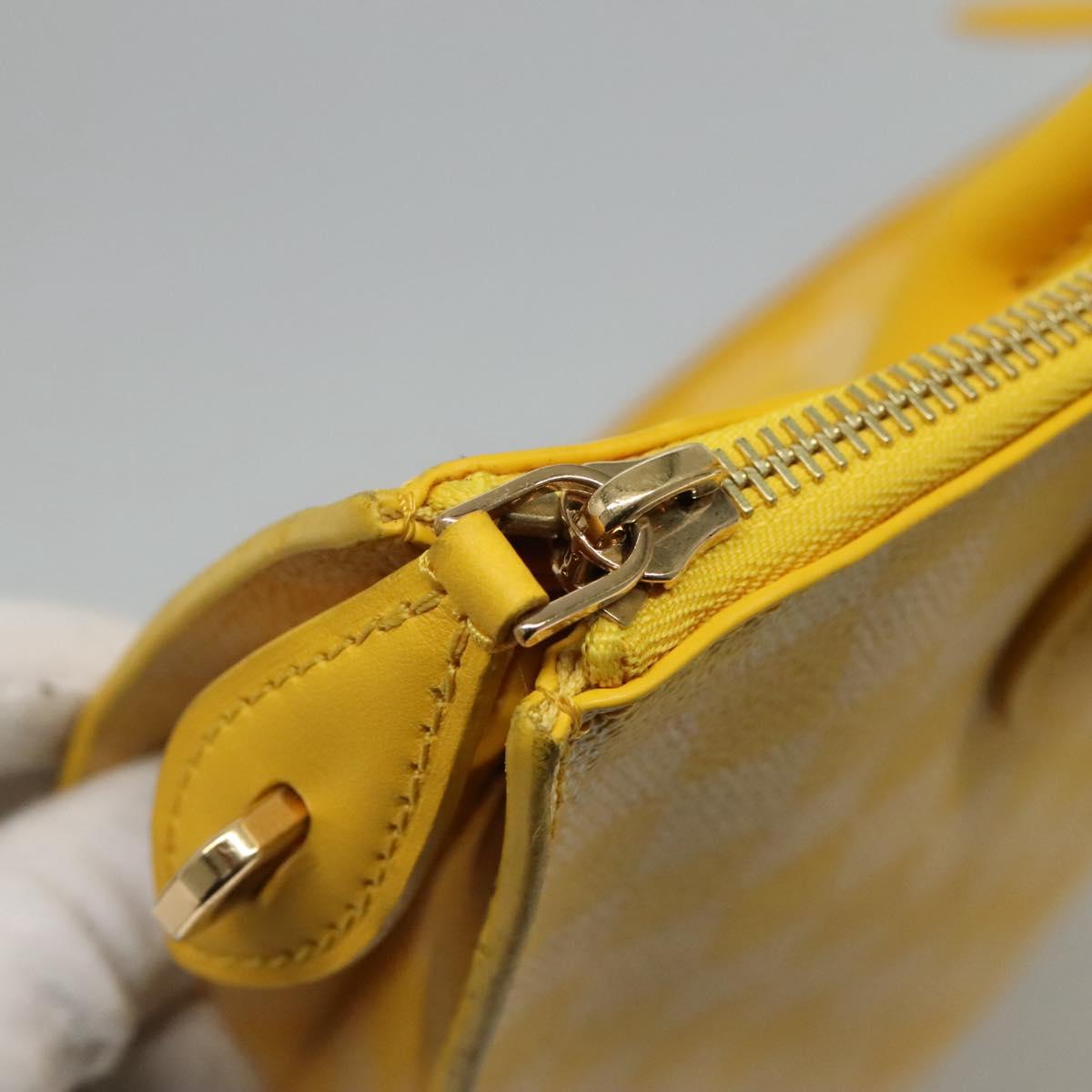 Louis Vuitton, Yellow, Canvas, handbag