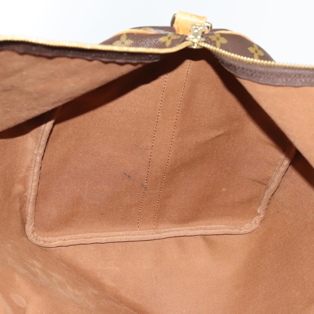Louis Vuitton Keepall Bandoulière 60, Brown, Canvas, travel