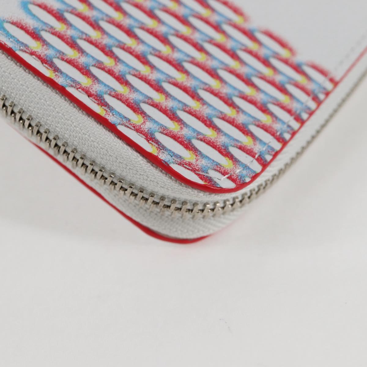 Louis Vuitton Zippy Wallet Vertical, White, Leather, wallet