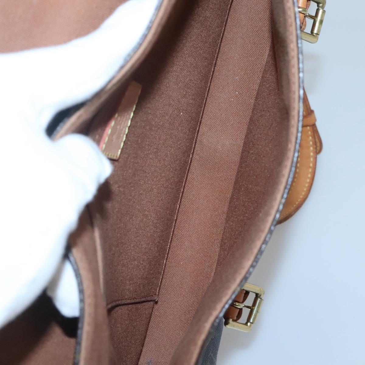Louis Vuitton Marelle, Brown, Canvas, backpack