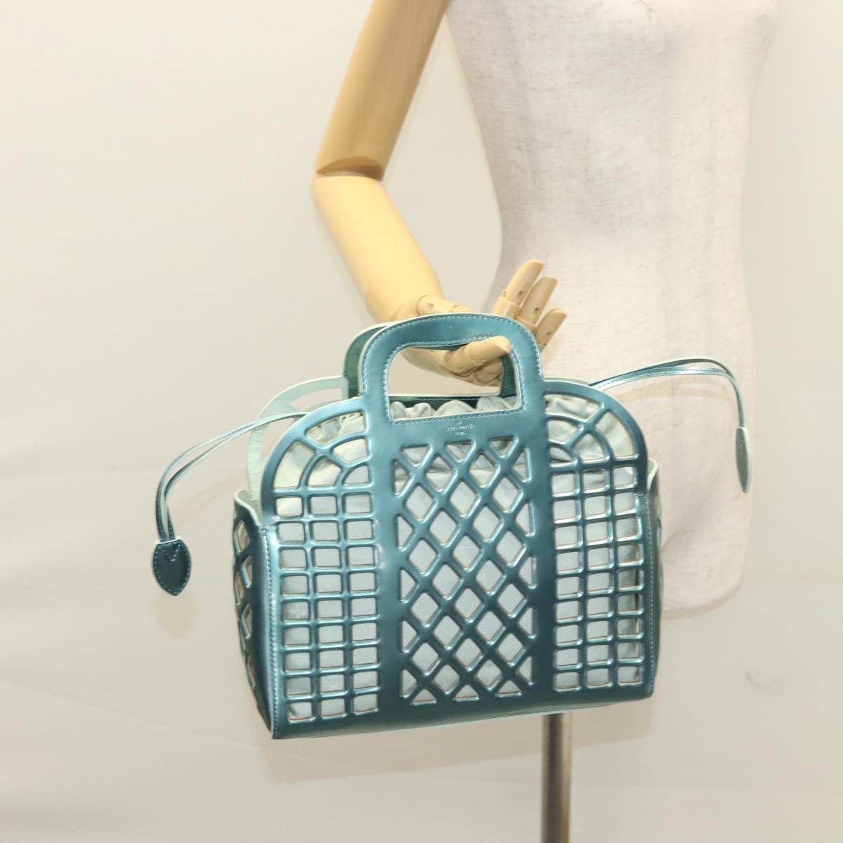 Louis Vuitton Jelly, Blue, Leather, handbag