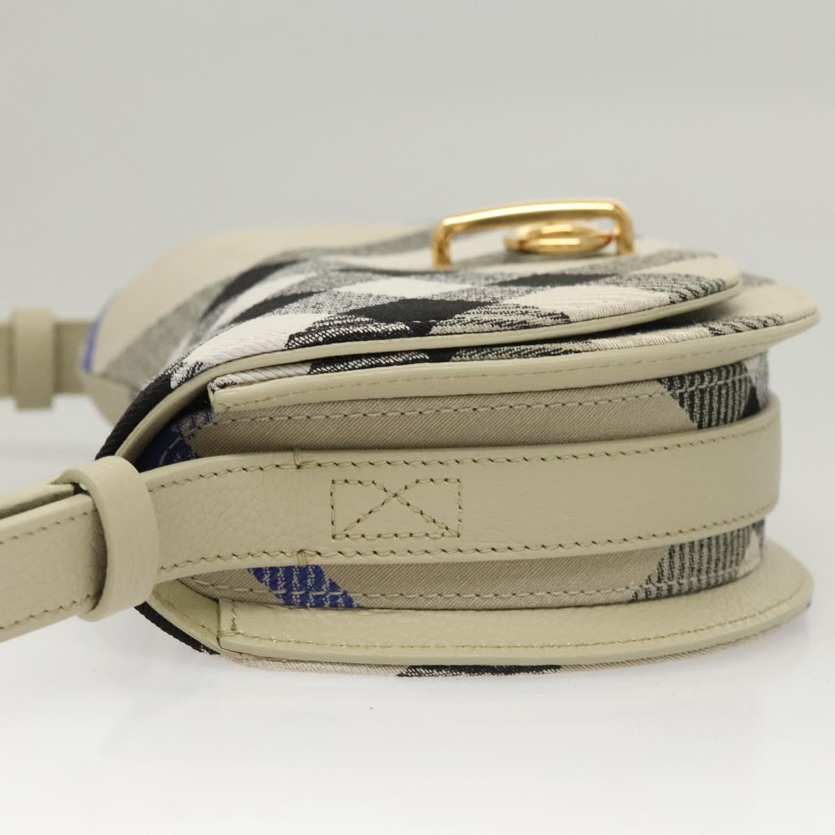 Burberry, Grey, Canvas, shoulder