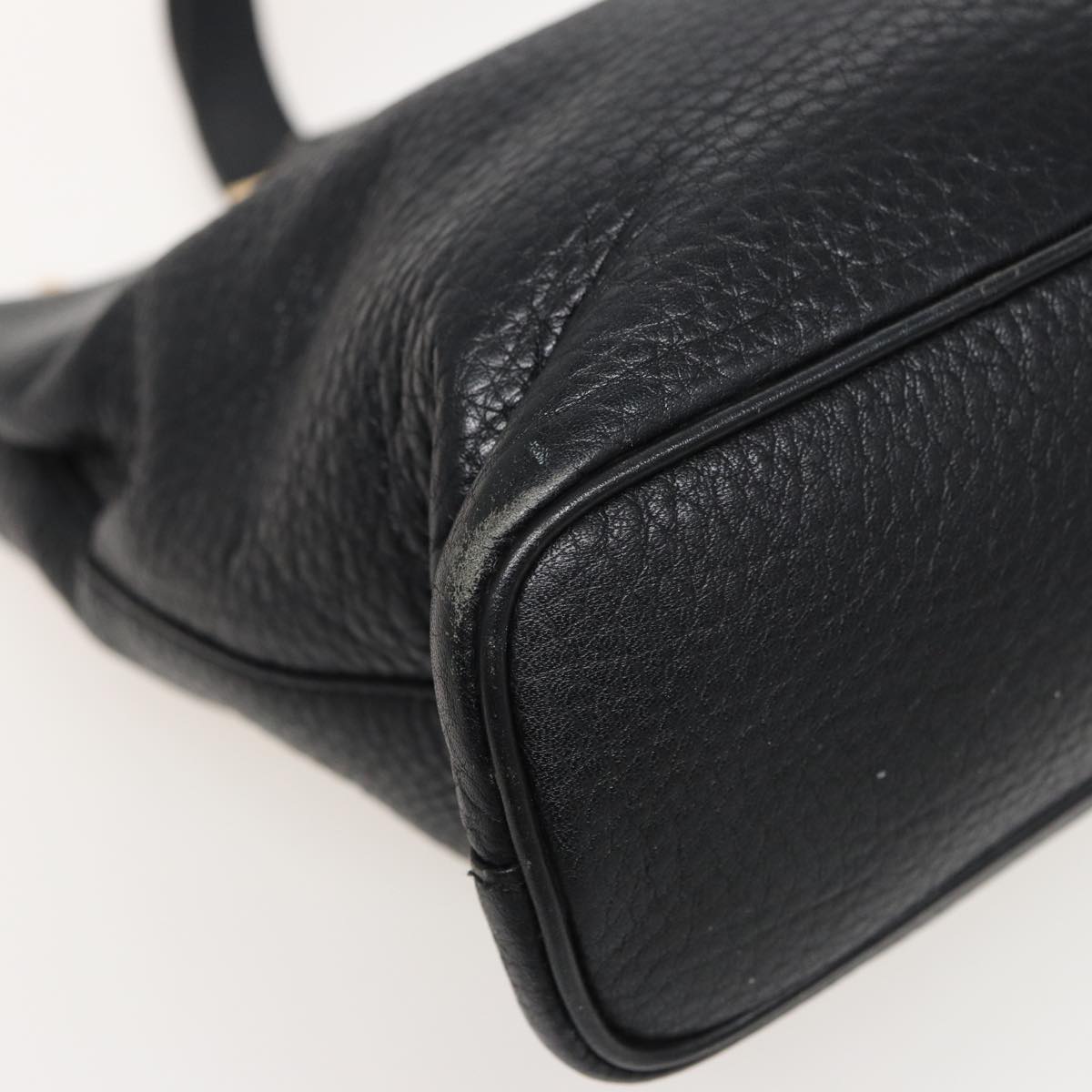Burberry, Black, Leather, handbag