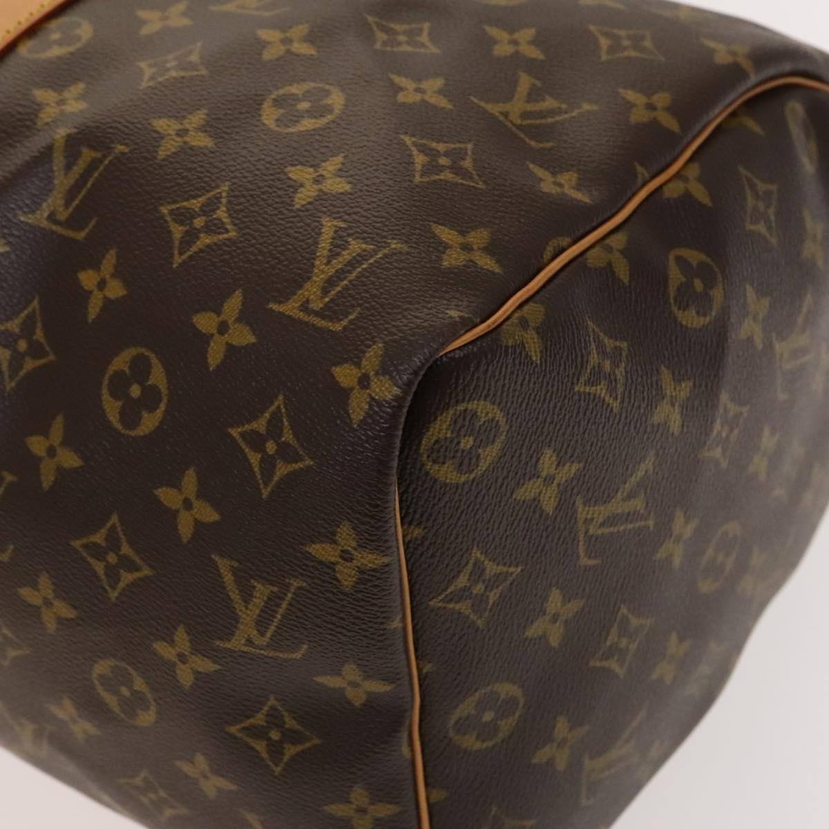 Louis Vuitton Keepall 45, Brown, Canvas, travel