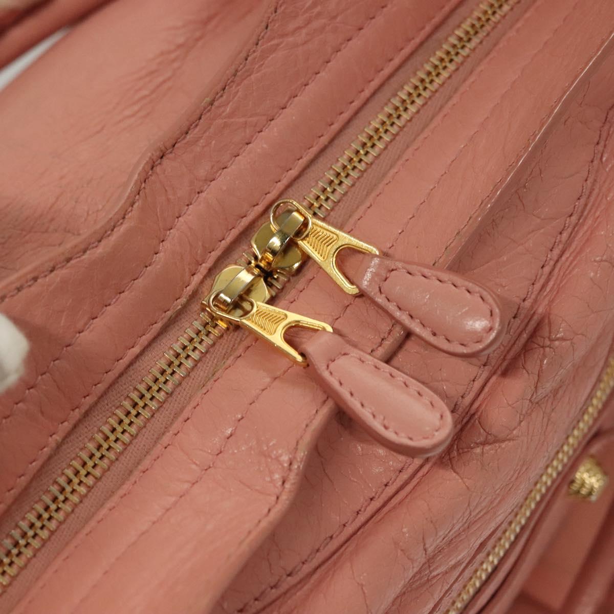 Balenciaga City, Pink, Leather, handbag