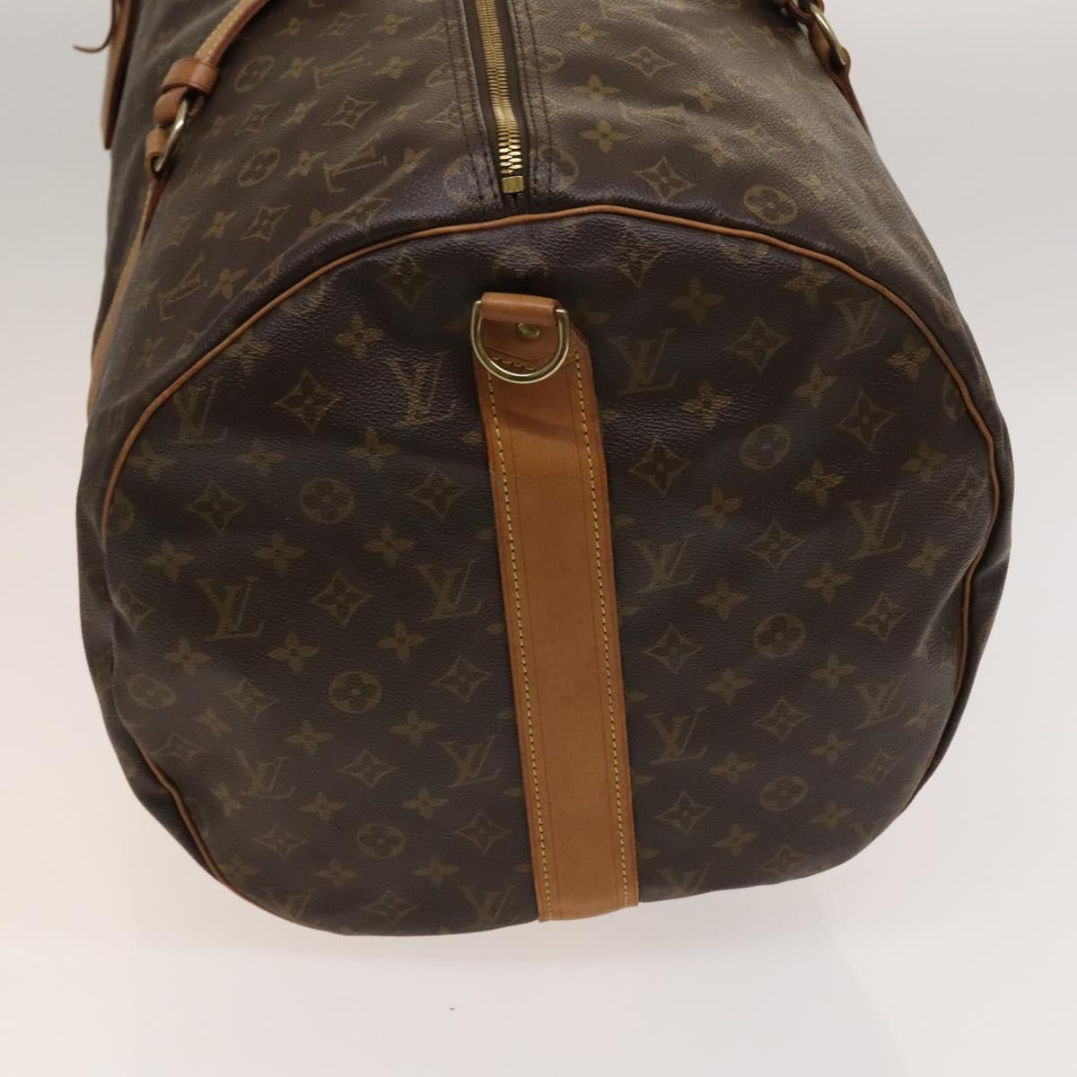 Louis Vuitton Polochon, Brown, Leather, travel