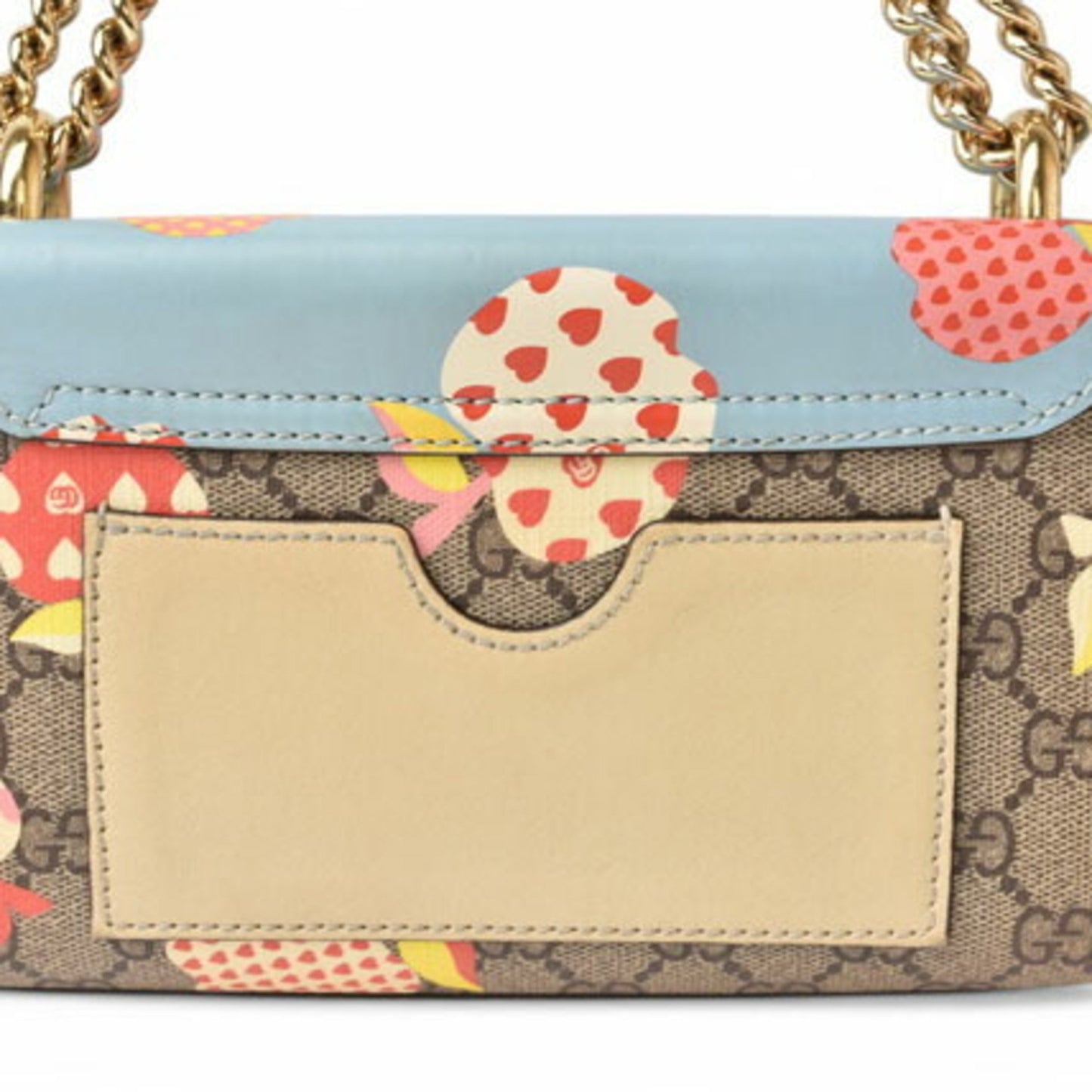 Gucci Padlock, Multicolour, Canvas, shoulder