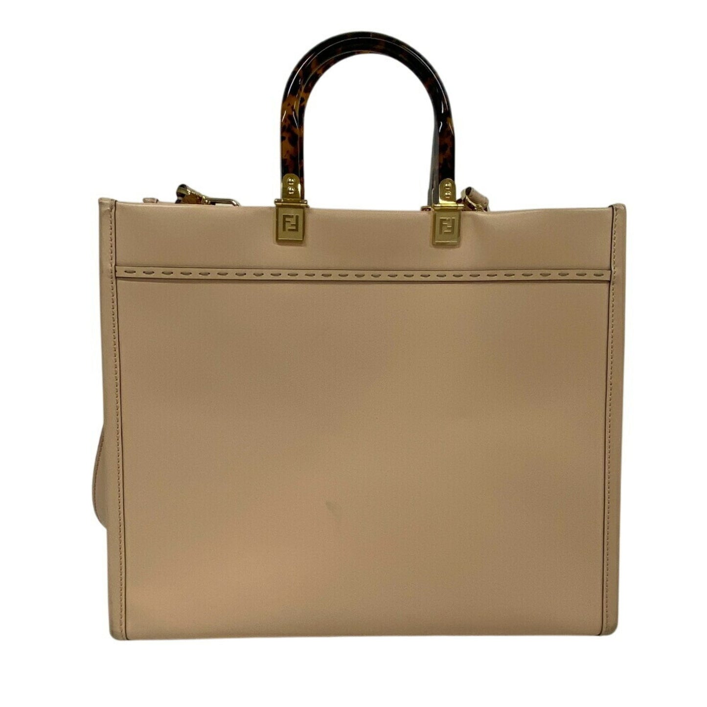Fendi Sunshine, Pink, Leather, handbag