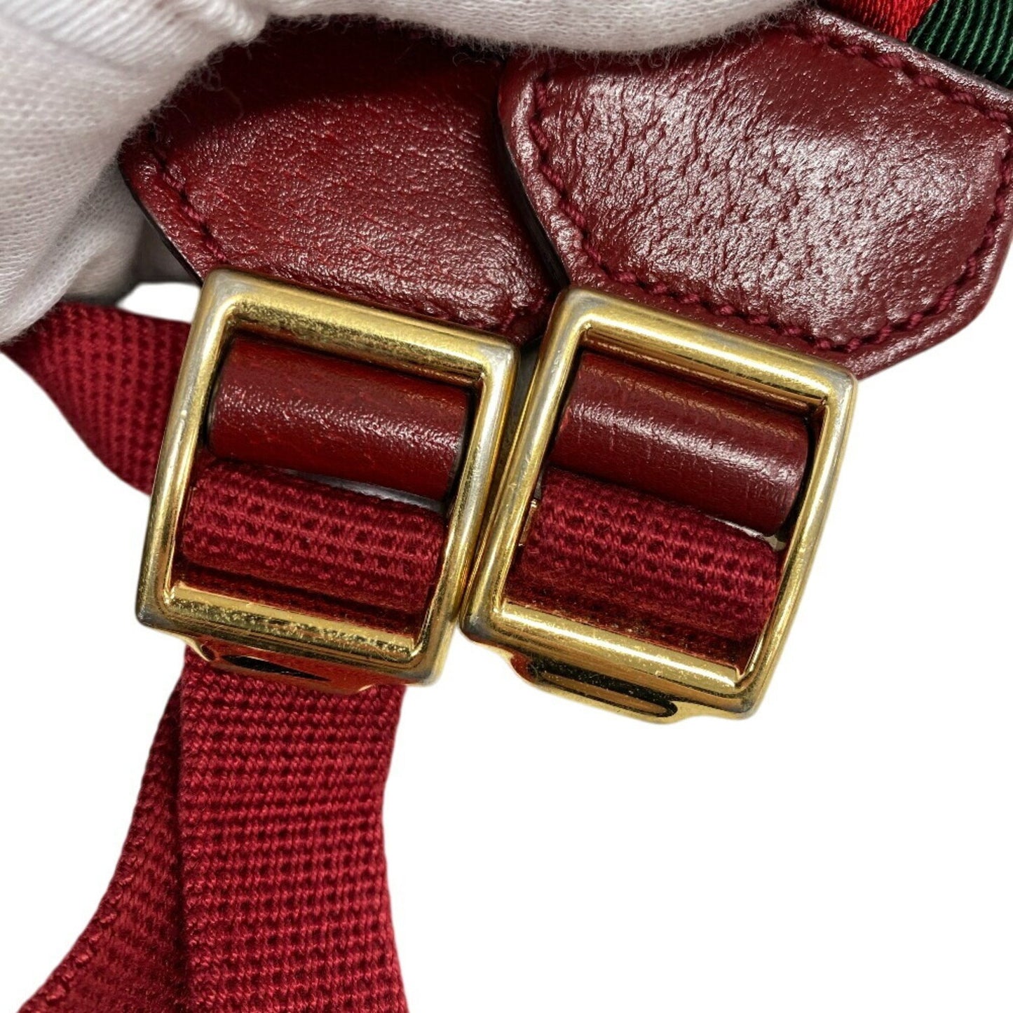 Gucci Ophidia, Brown, Canvas, backpack