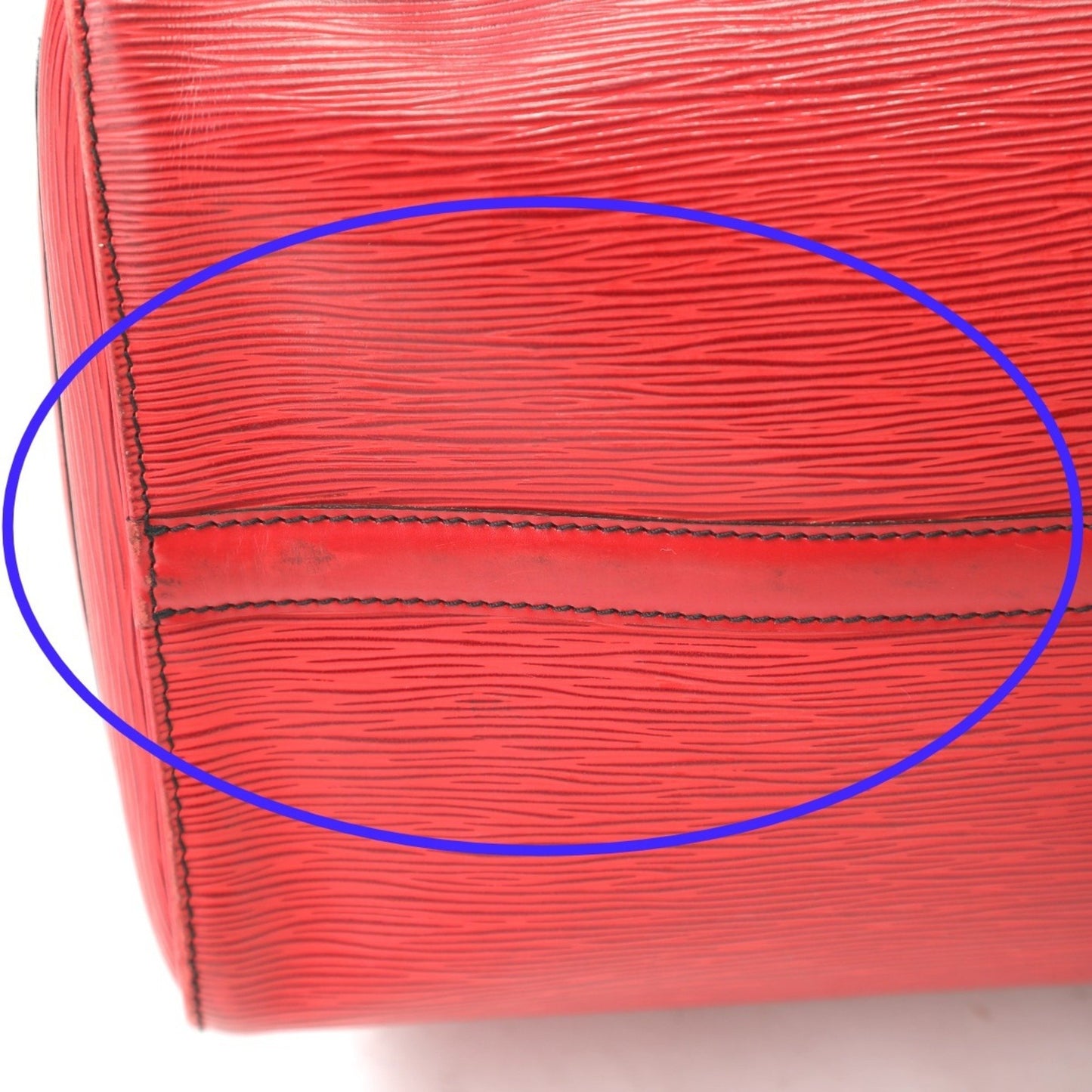 Louis Vuitton Keepall 50, Red, Leather, travel