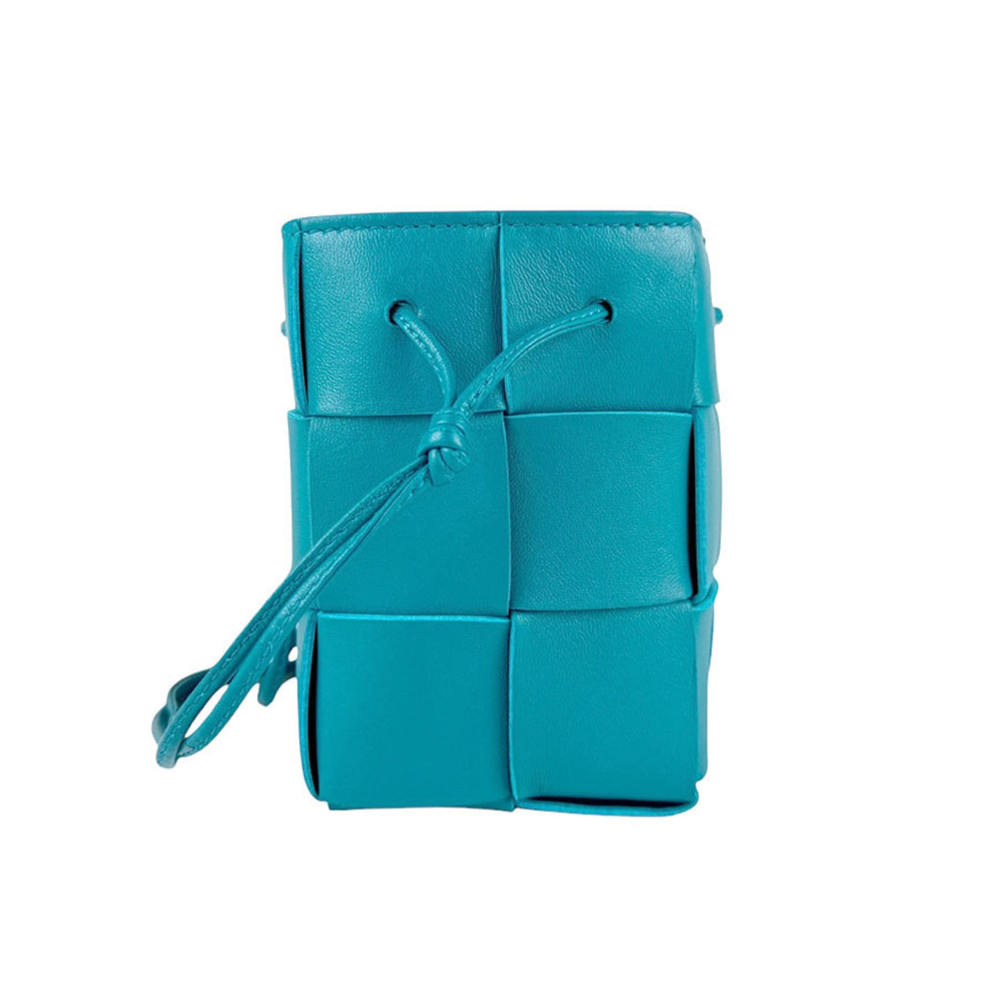 Bottega Veneta Cassette, Blue, Leather, shoulder