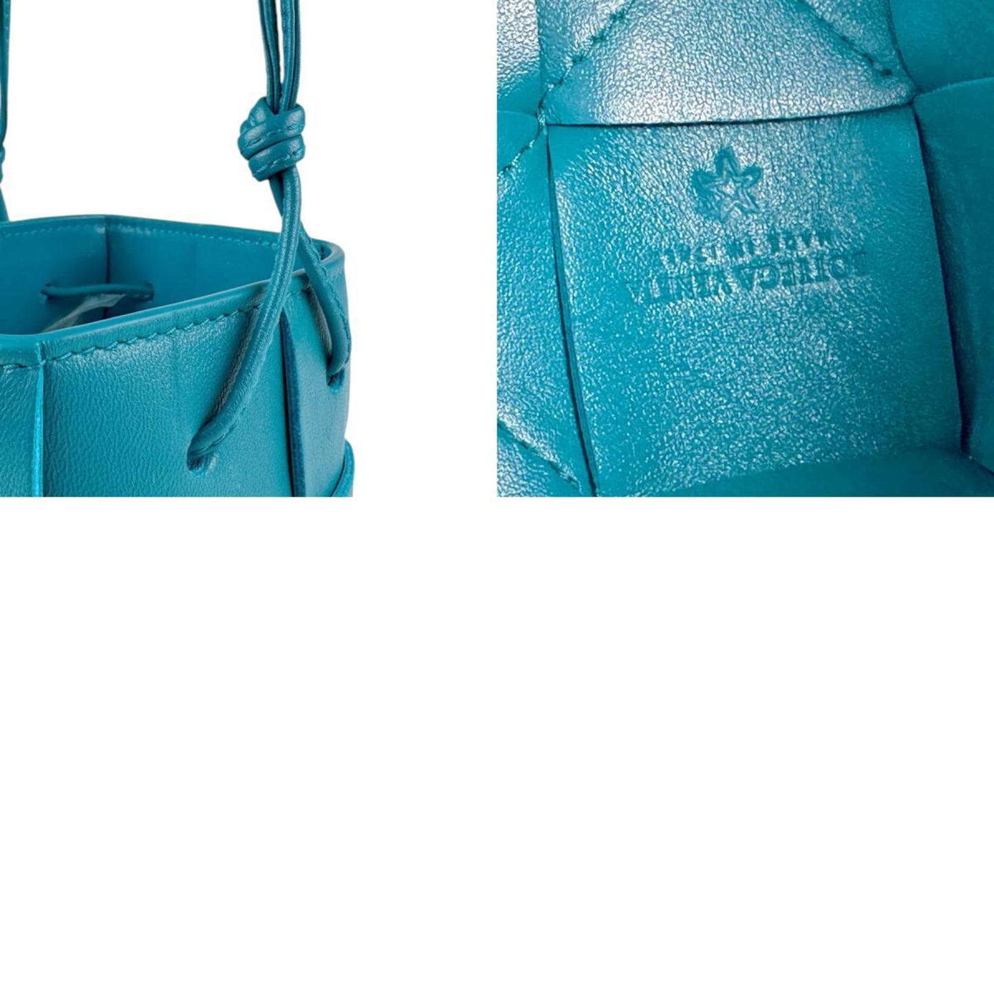 Bottega Veneta Cassette, Blue, Leather, shoulder