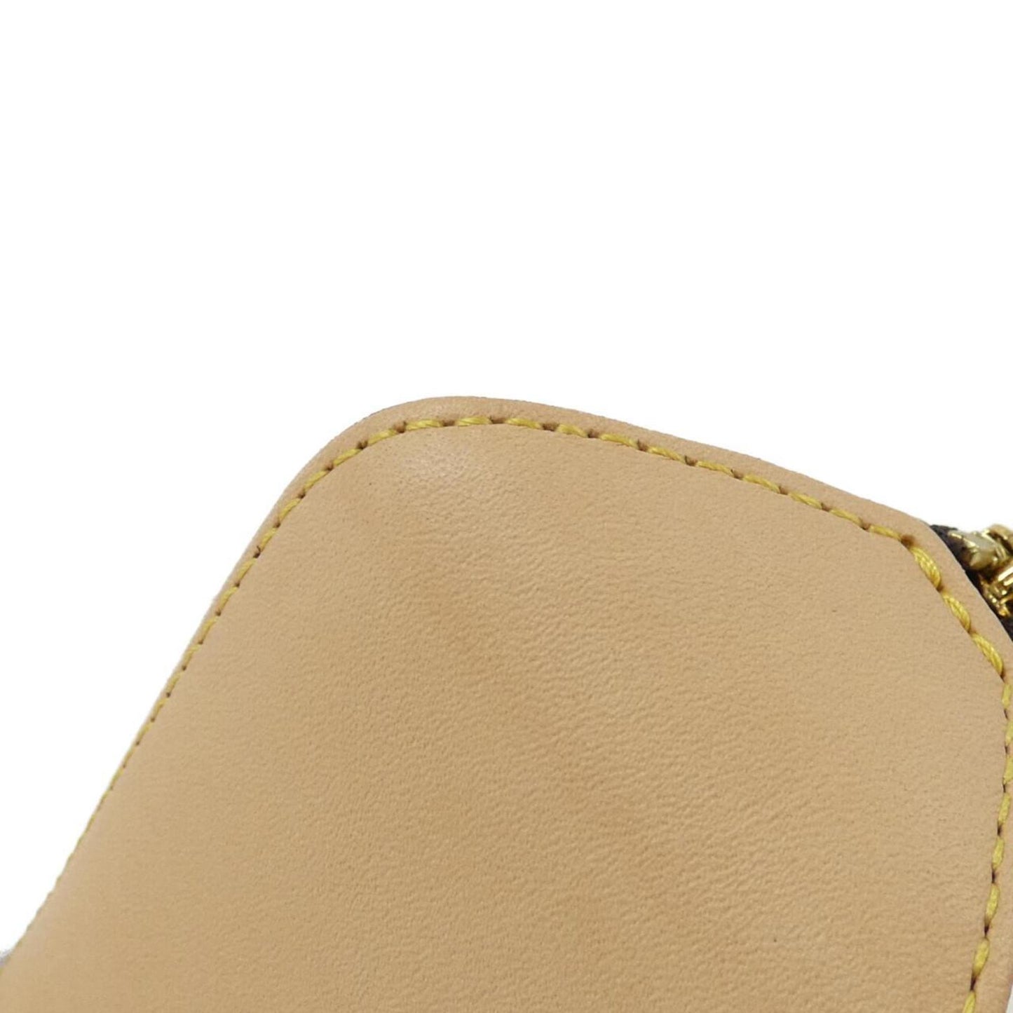 Louis Vuitton Elizabeth, Brown, Canvas, wallet