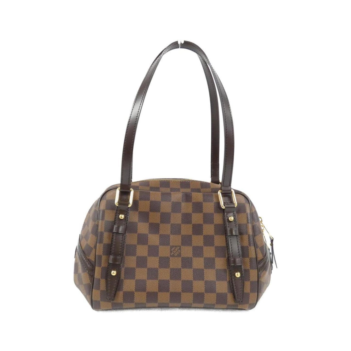 Louis Vuitton Rivington, Brown, Canvas, shoulder