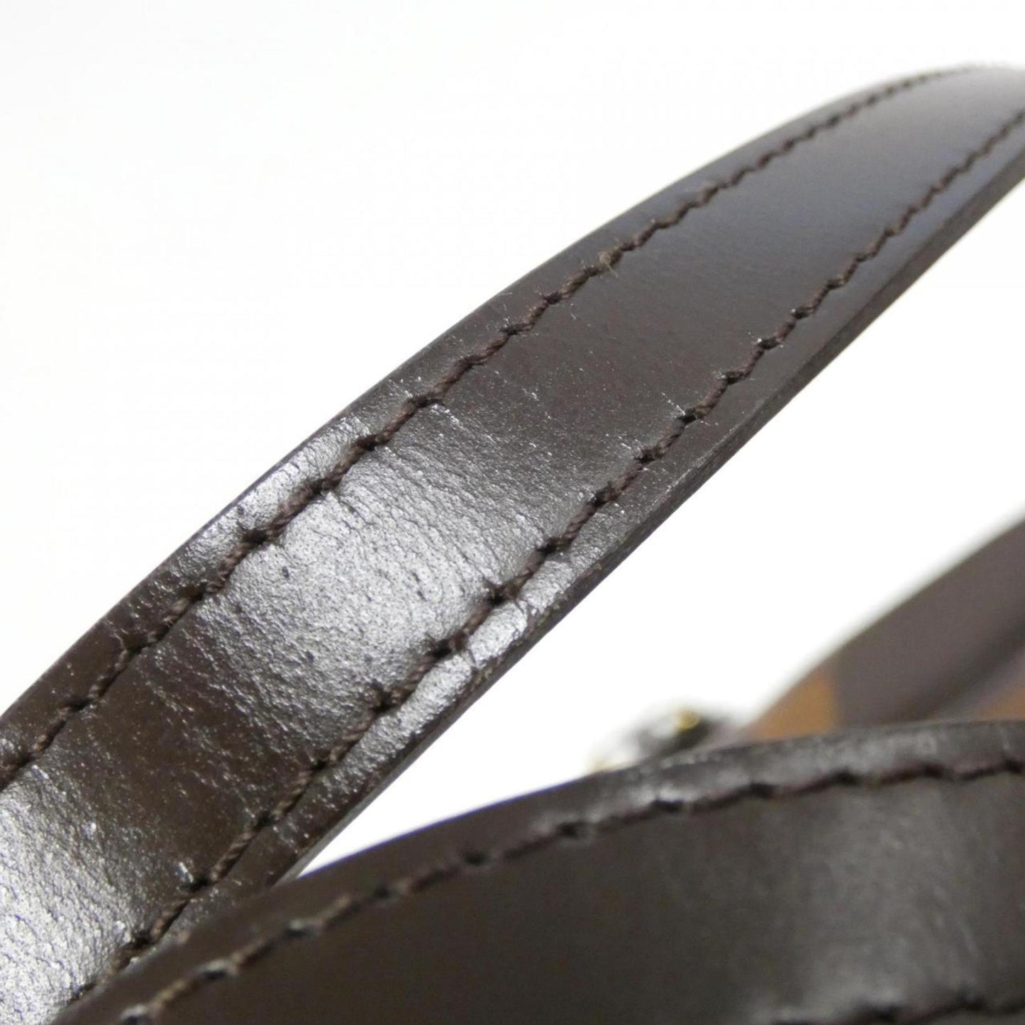 Louis Vuitton Rivington, Brown, Canvas, shoulder