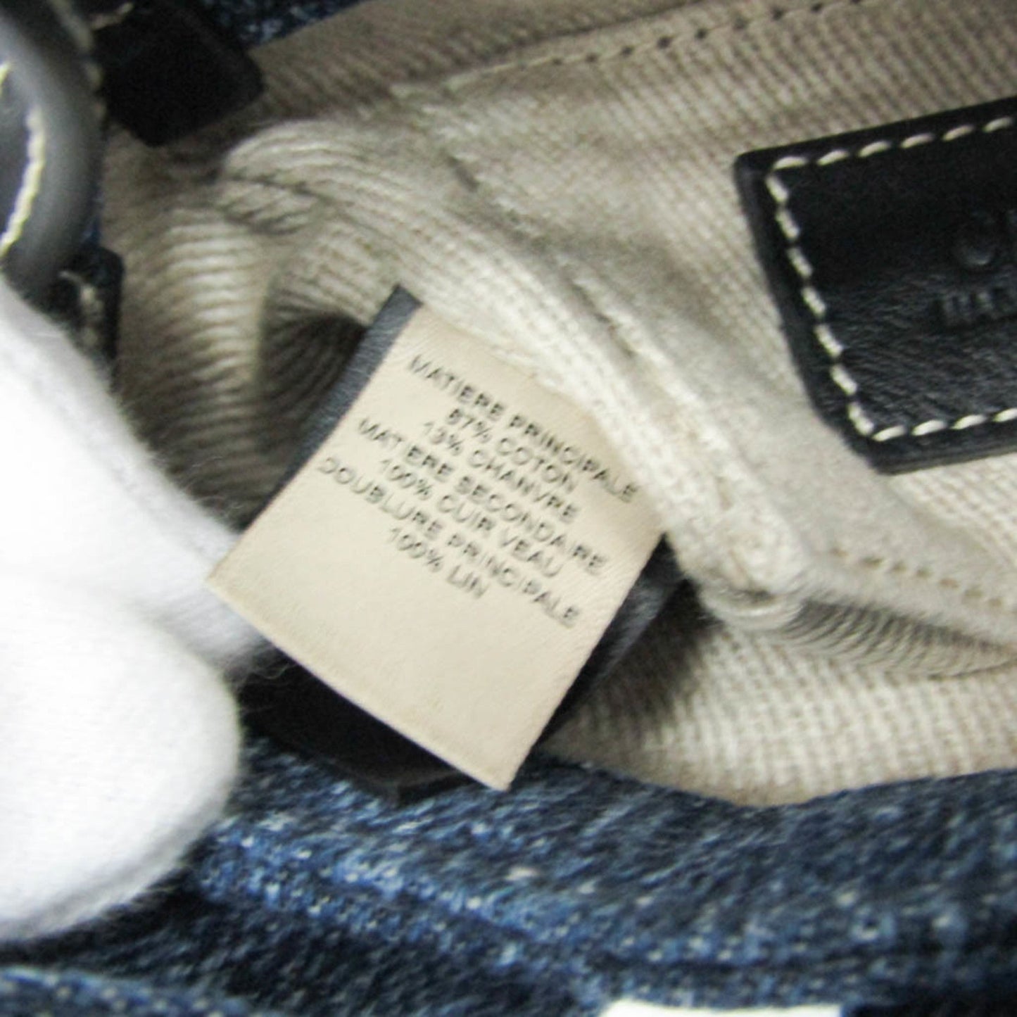 Chloé Woody, Blue, Denim - Jeans, handbag