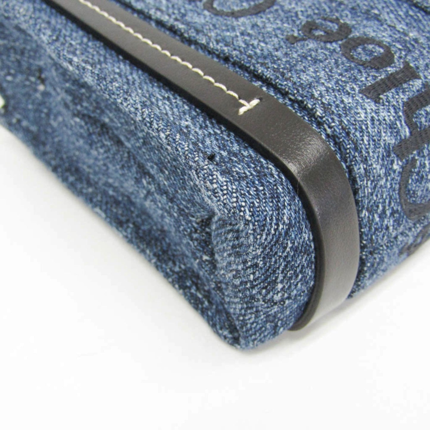Chloé Woody, Blue, Denim - Jeans, handbag