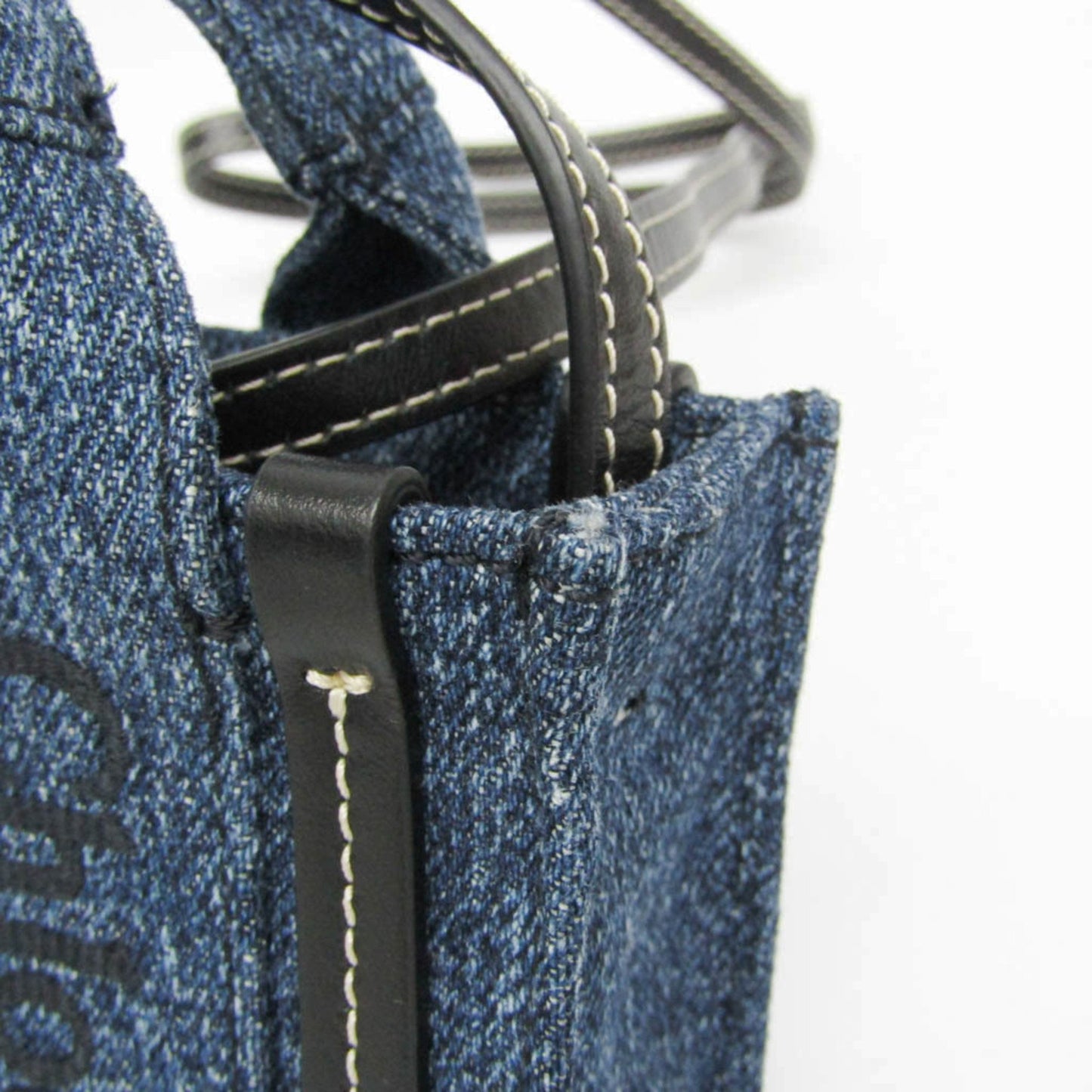 Chloé Woody, Blue, Denim - Jeans, handbag