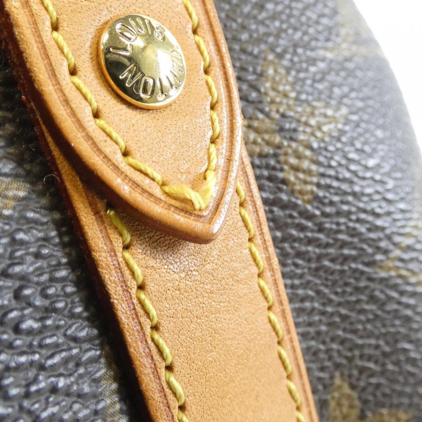 Louis Vuitton Stresa PM, Brown, Canvas, shoulder