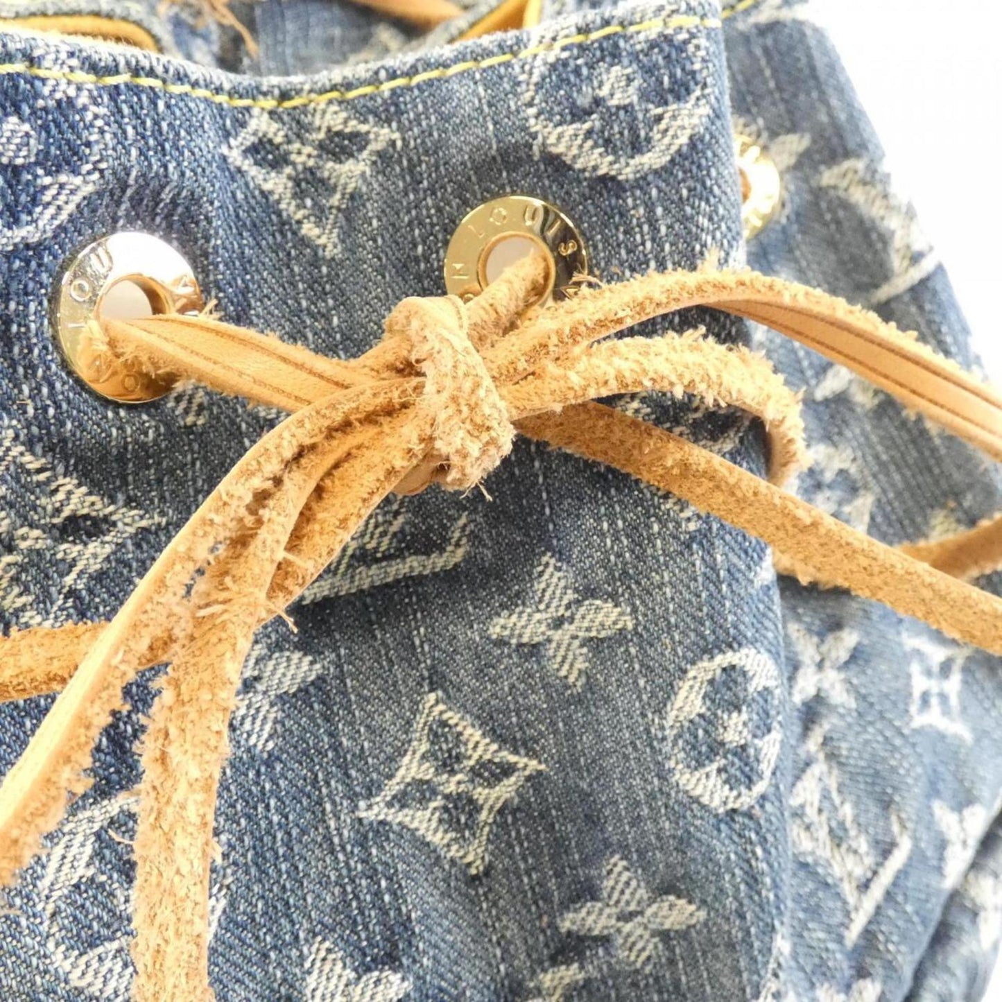 Louis Vuitton Sac A Dos, Blue, Denim - Jeans, backpack