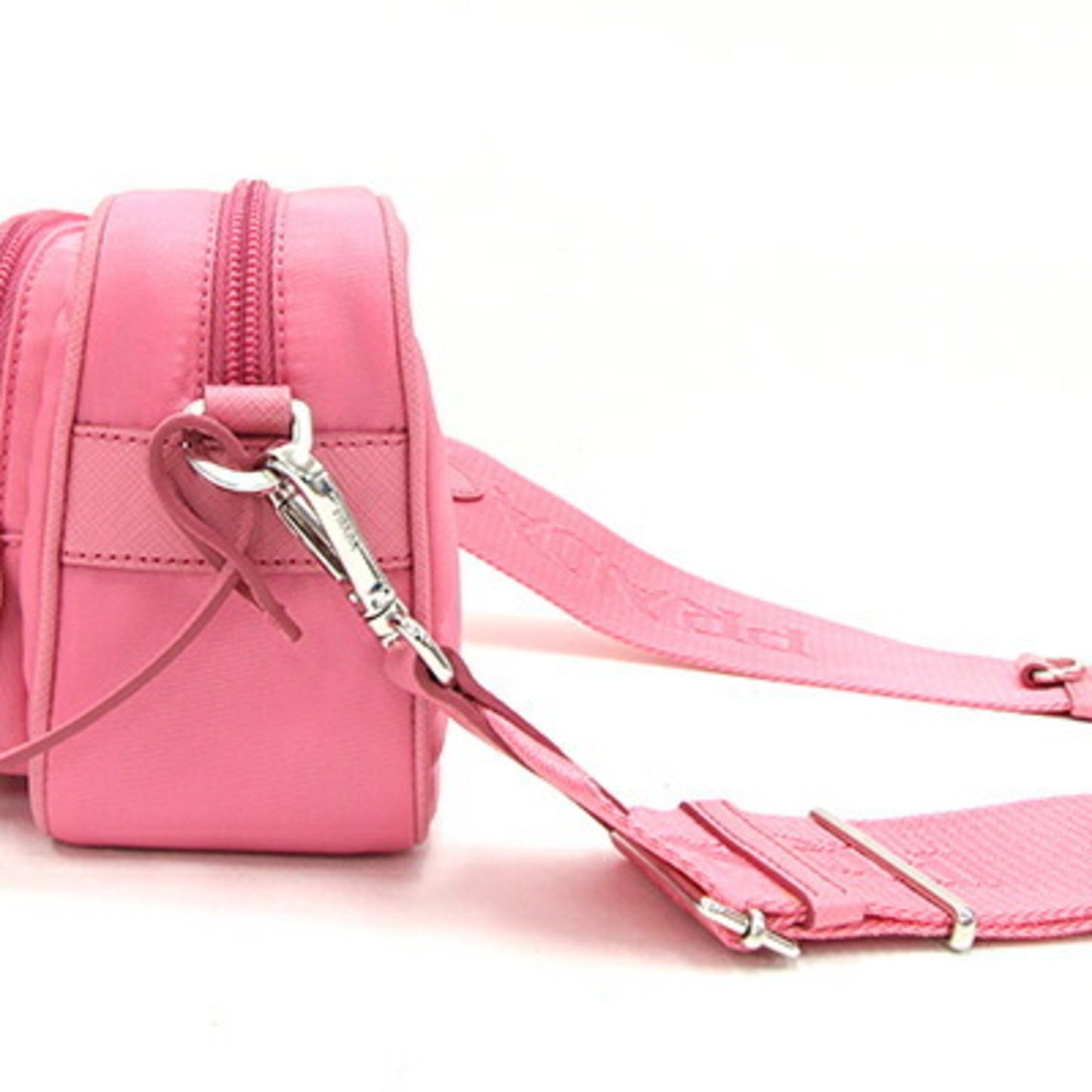Prada Re-edition, Pink, Synthetic, shoulder