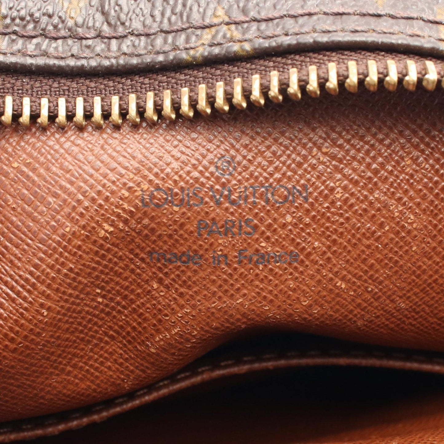 Louis Vuitton Amazon, Brown, Canvas, shoulder