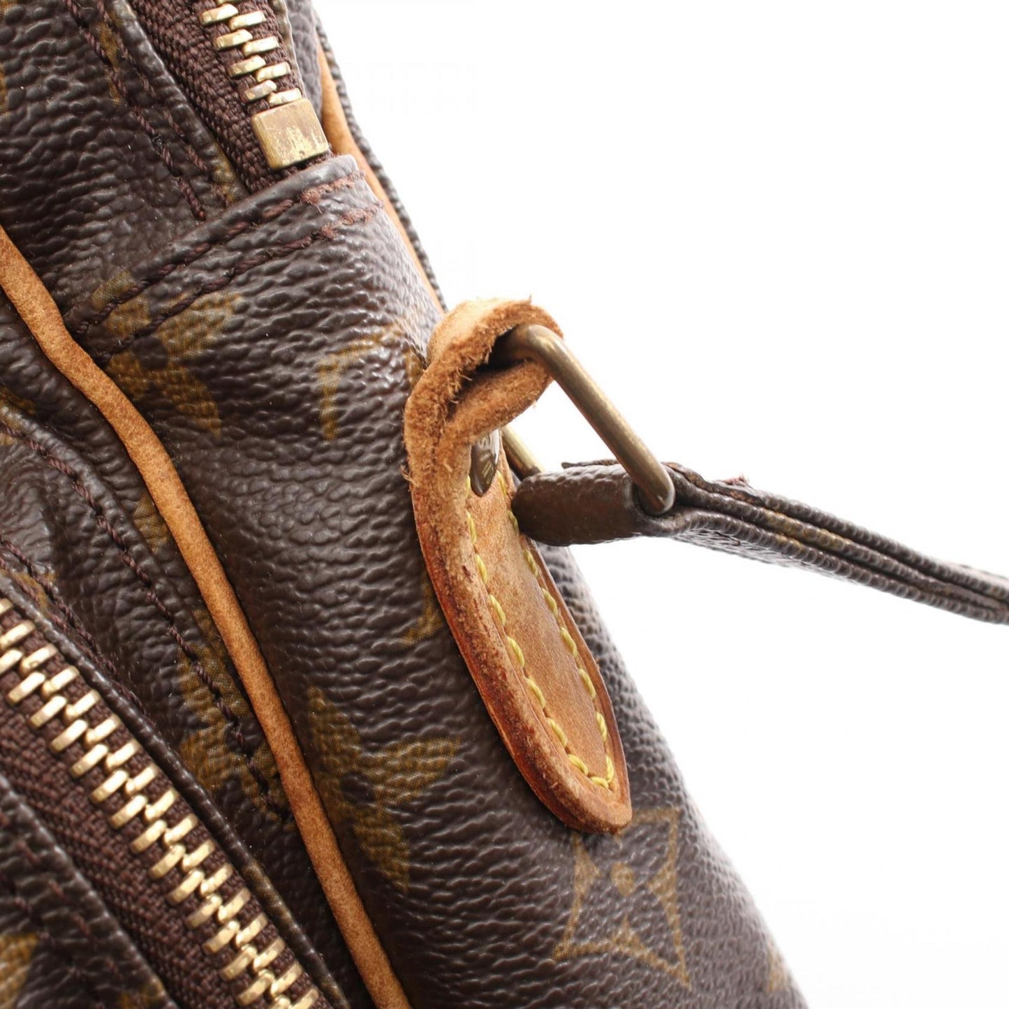 Louis Vuitton Amazon, Brown, Canvas, shoulder