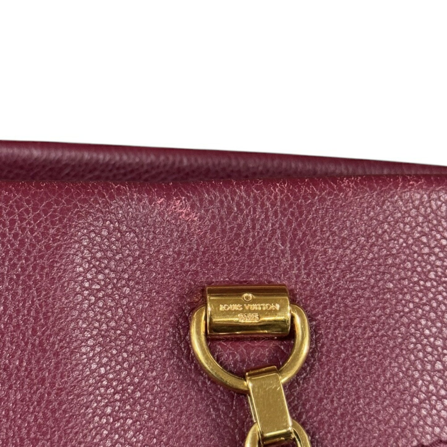 Louis Vuitton Pallas, Brown, Canvas, shoulder
