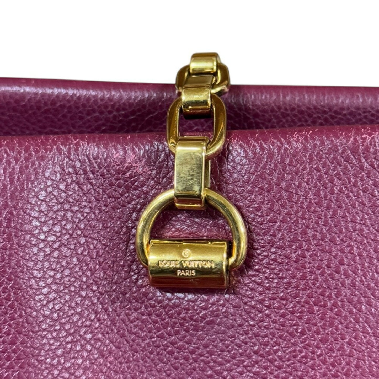Louis Vuitton Pallas, Brown, Canvas, shoulder