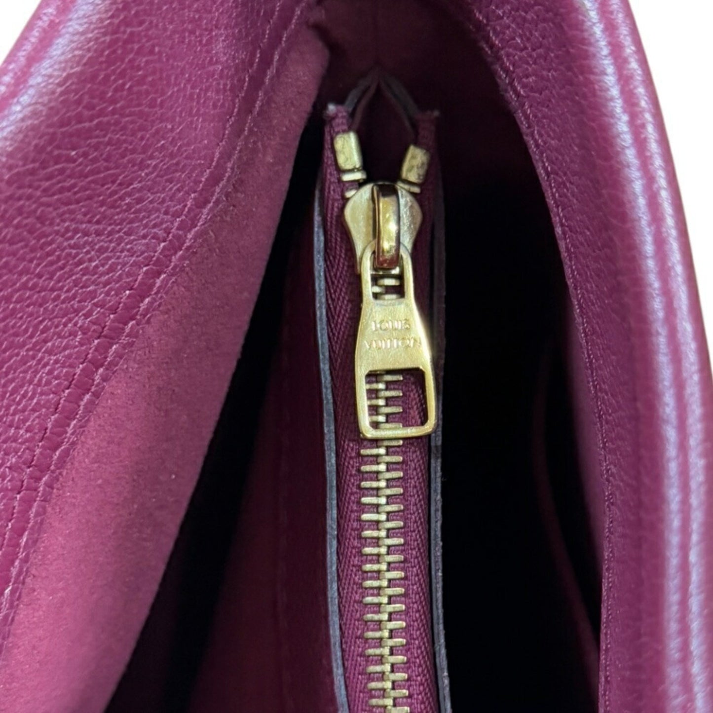 Louis Vuitton Pallas, Brown, Canvas, shoulder