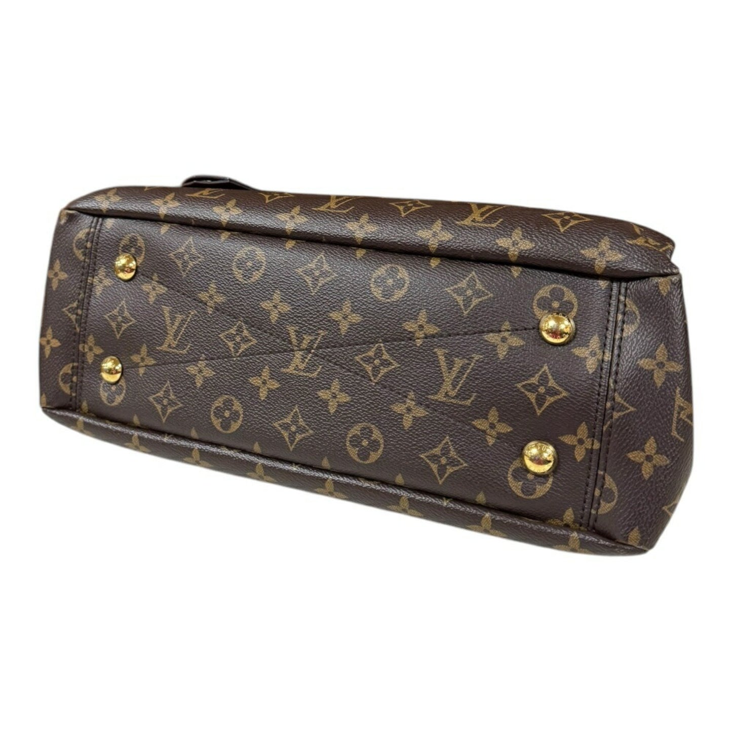 Louis Vuitton Pallas, Brown, Canvas, shoulder