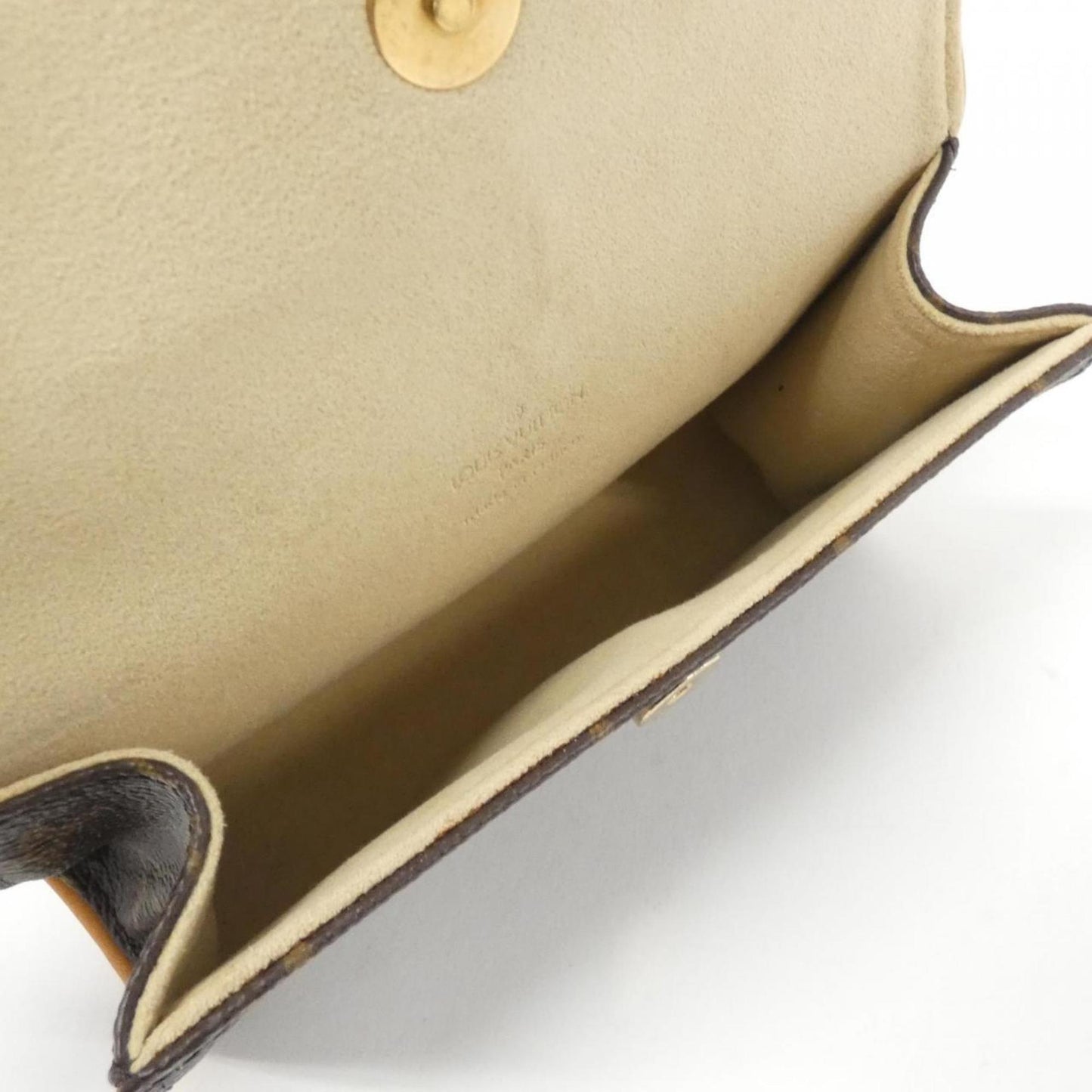 Louis Vuitton Florentine, Brown, Canvas, clutch