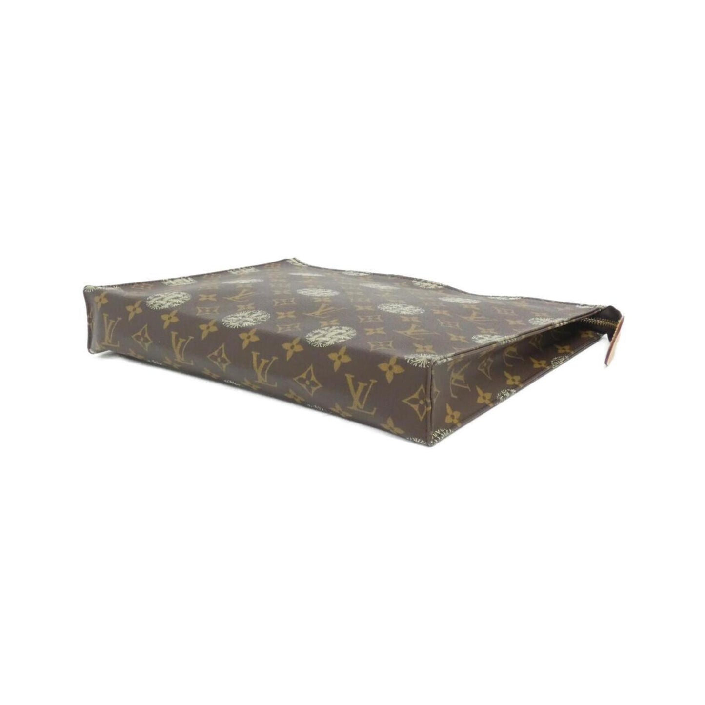 Louis Vuitton Pochette voyage, Brown, Canvas, clutch