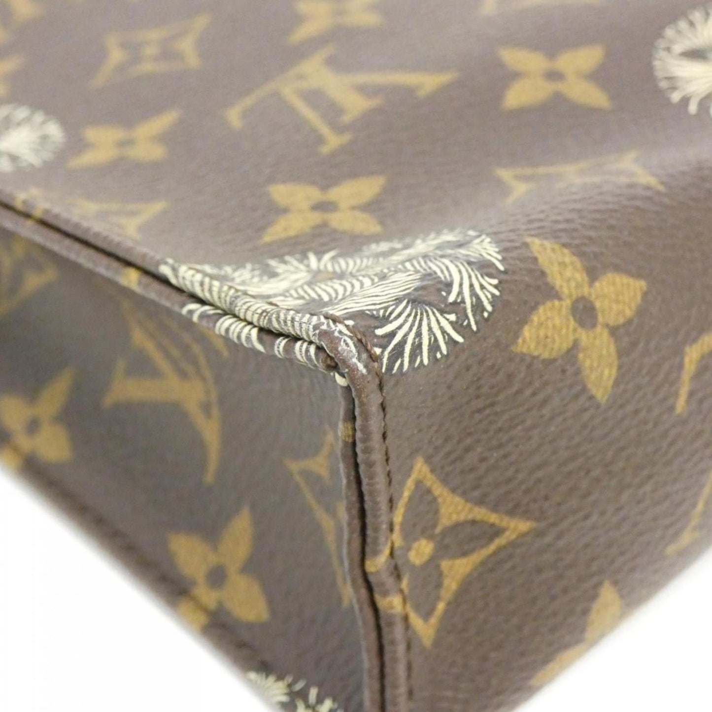 Louis Vuitton Pochette voyage, Brown, Canvas, clutch
