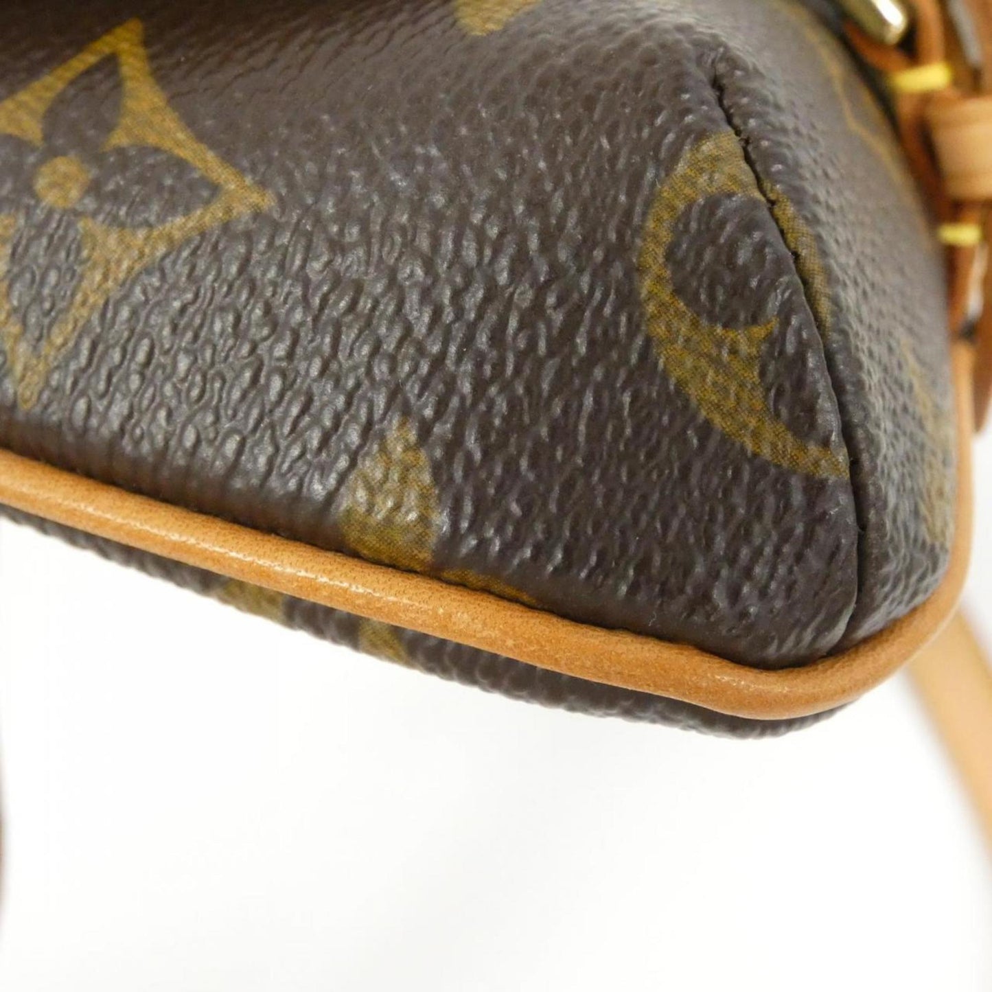 Louis Vuitton Marelle, Brown, Canvas, shoulder
