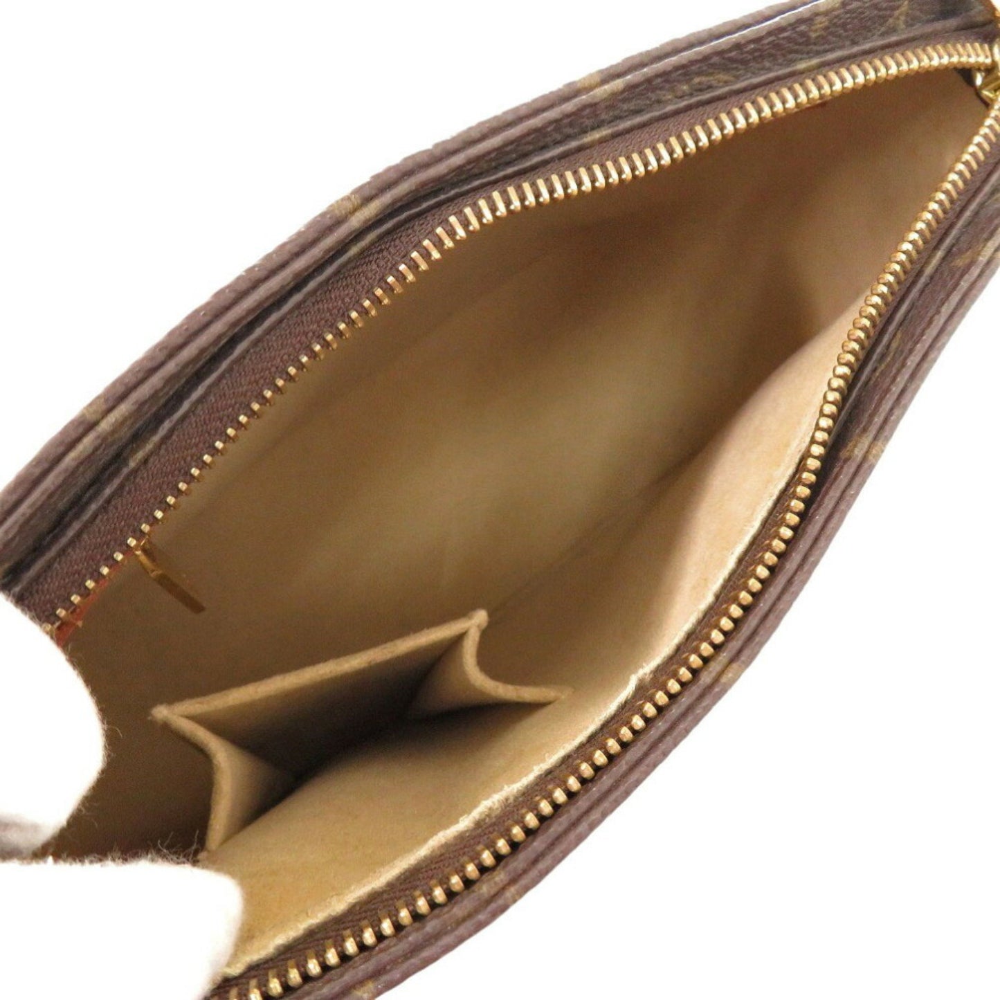 Louis Vuitton Looping MM, Brown, Canvas, shoulder